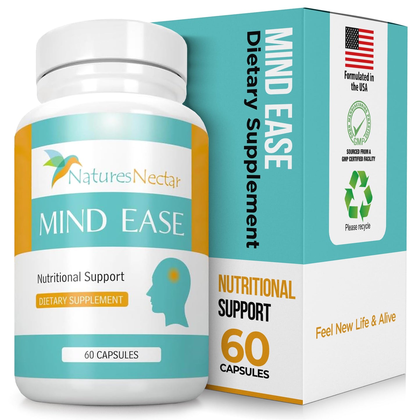 Nature's Nectar Migraine Prevention Feverfew Capsules – PA Free Butterbur Root, Riboflavin 400 mg, Magnesium & Feverfew – Natural Migraine Supplement – 60 Capsules Nature's NectarBuy Supplements Australia