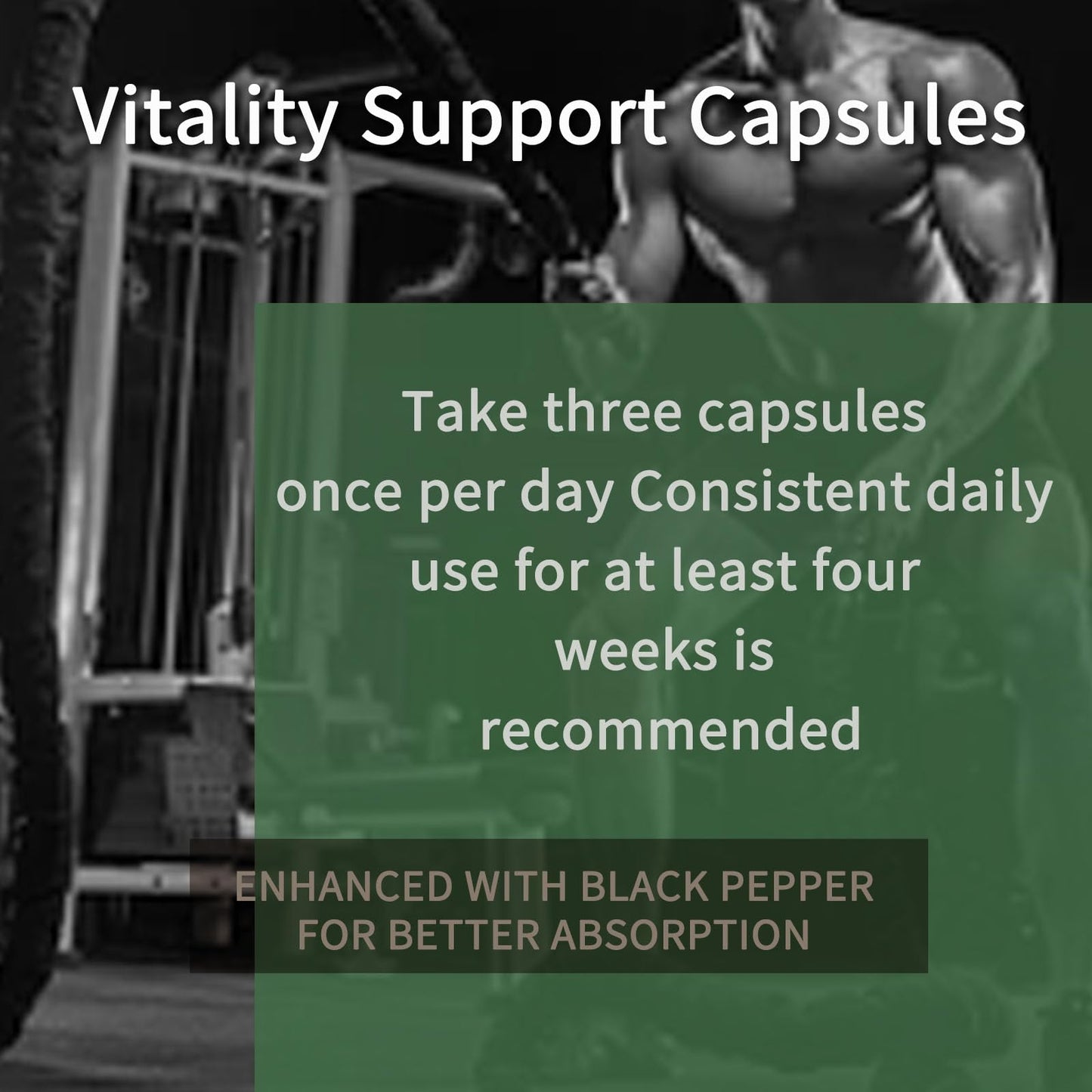 Maidlure Vitality Support - Men's Pills Blend with Ashwagandha, Shilajit, Black Pepper Extract & Vitamin | Natural & Organic Energy Enhancement - 90 Capsules MaidlureBuy Supplements Australia