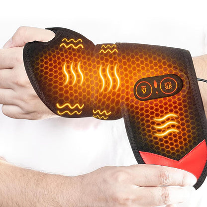 ZMHWANY Rechargeable Cordless Wrist Massager with Heat and Compression, 3000mAh Battery for Arthritis Carpal Tunnel Pain Relief, Wireless Heating Pad Ideal for Seniors ZMHWANYBuy Supplements Australia