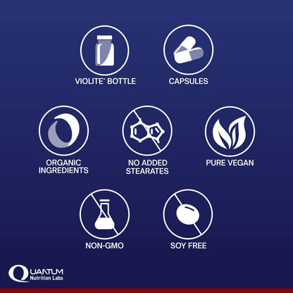 QNL Quantum Plant Multi-Vitamin - Complete Multivitamin - Immune Support for Adults - Natural Multivitamin for Men & Women Quantum NutritionBuy Supplements Australia