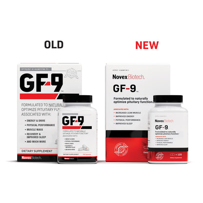 Novex Biotech GF-9 – HGH Boosting Supplement for Men - Workout Supple