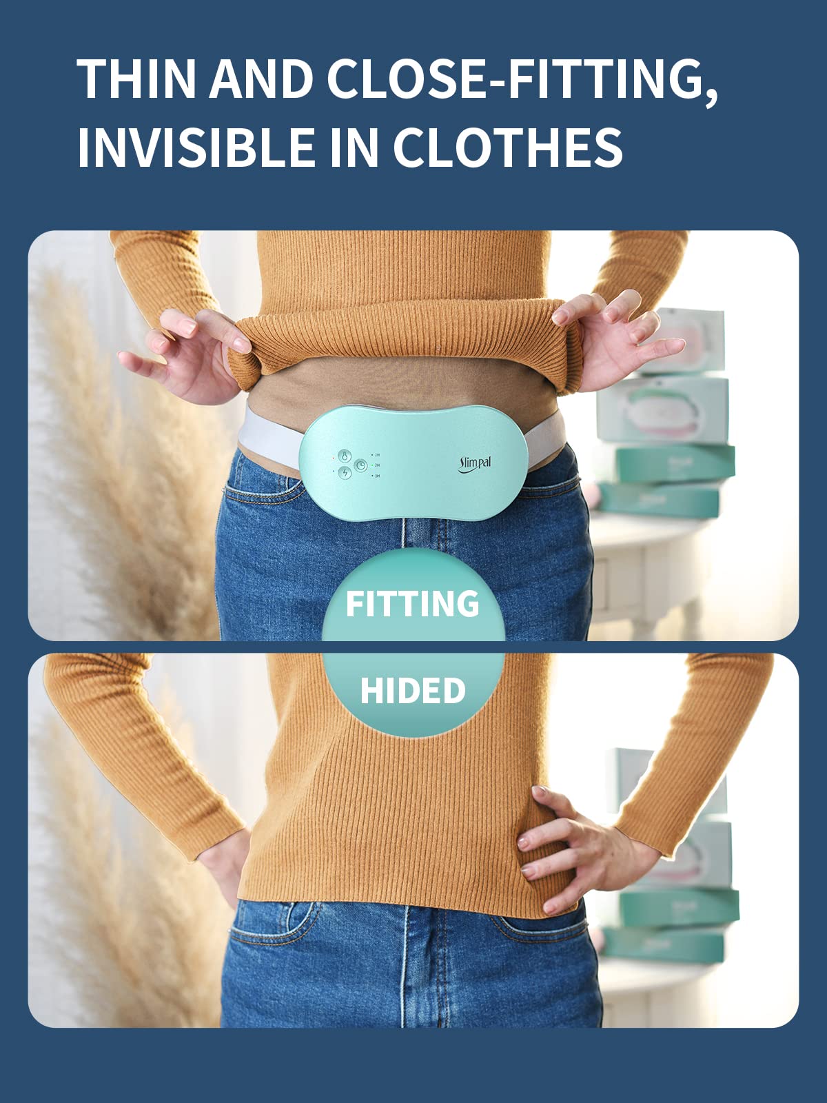 Slimpal Period Heating Pad for Cramps, FSA HSA Eligible Approved, Portable Heat Pad SlimpalBuy Supplements Australia