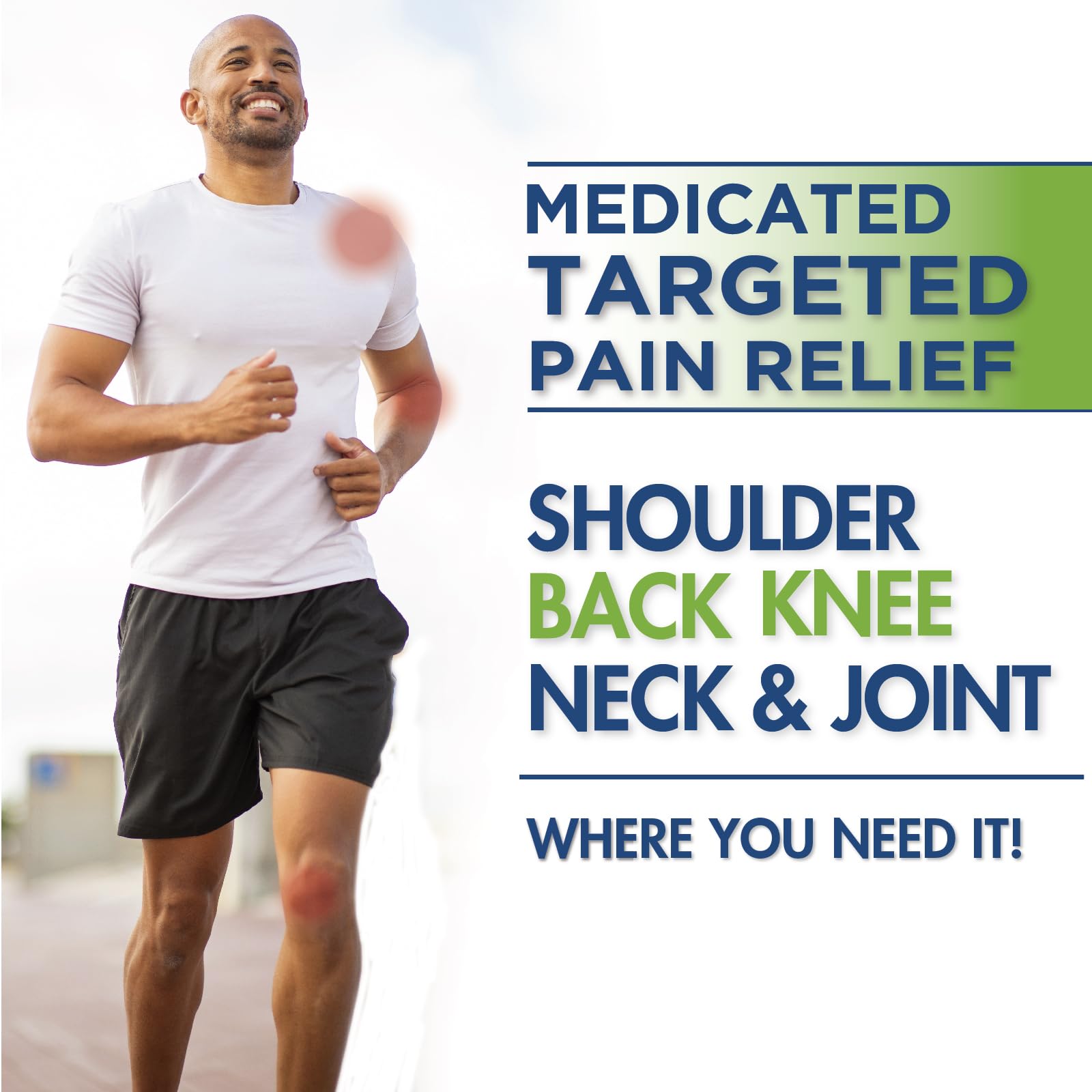 TheraCare Targeted Pain Relief Medicated Patch | Neck, Shoulder, Small Areas | 20-Count | 2.83” x 1.81” | Topical Analgesic | Camphor, Menthol, Methyl Salicylate | Gentle Adhesive Thera CareBuy Supplements Australia