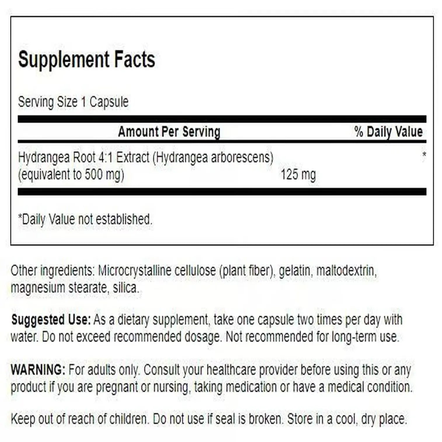 Swanson Hydrangea Root Extract - Herbal Supplement Promoting Traditional Urinary Tract Health - May Support Prostate Health for Men - (90 Capsules) SwansonBuy Supplements Australia