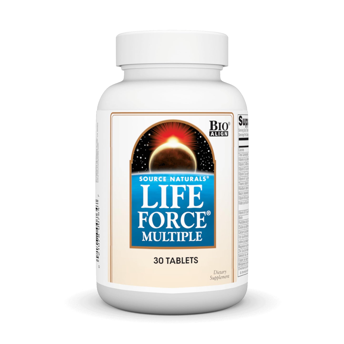 Source Naturals Life Force Multiple Daily Multivitamin High Potency Essential Vitamins, Minerals, Antioxidants & Nutrients - Energy & Immune Boost - 30 Tablets Source NaturalsBuy Supplements Australia