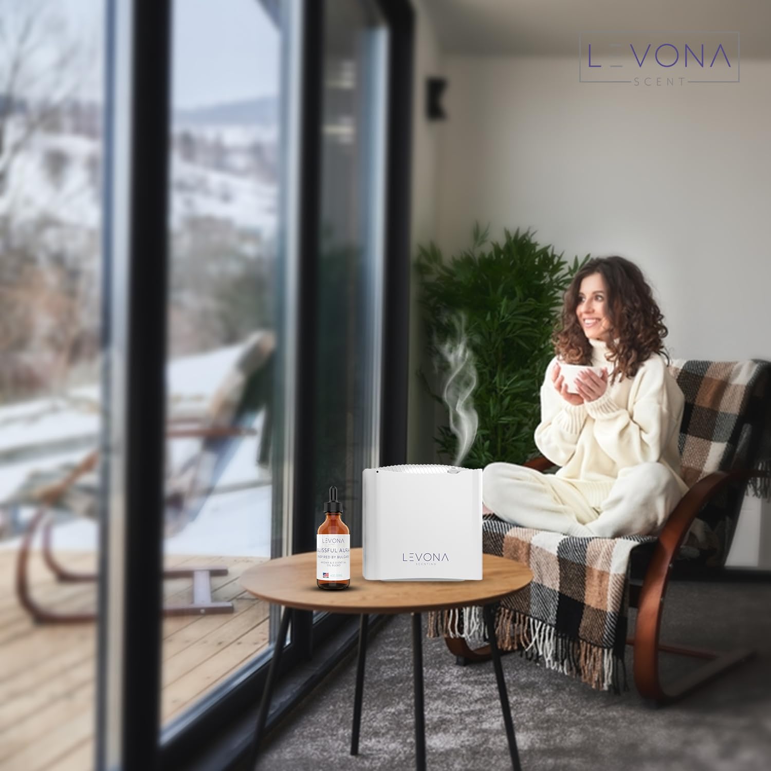 Levona Scent Essential Oils for Diffuser: Blissful Aura Inspired by Bulgari with Notes of Amber LEVONA SCENTBuy Supplements Australia