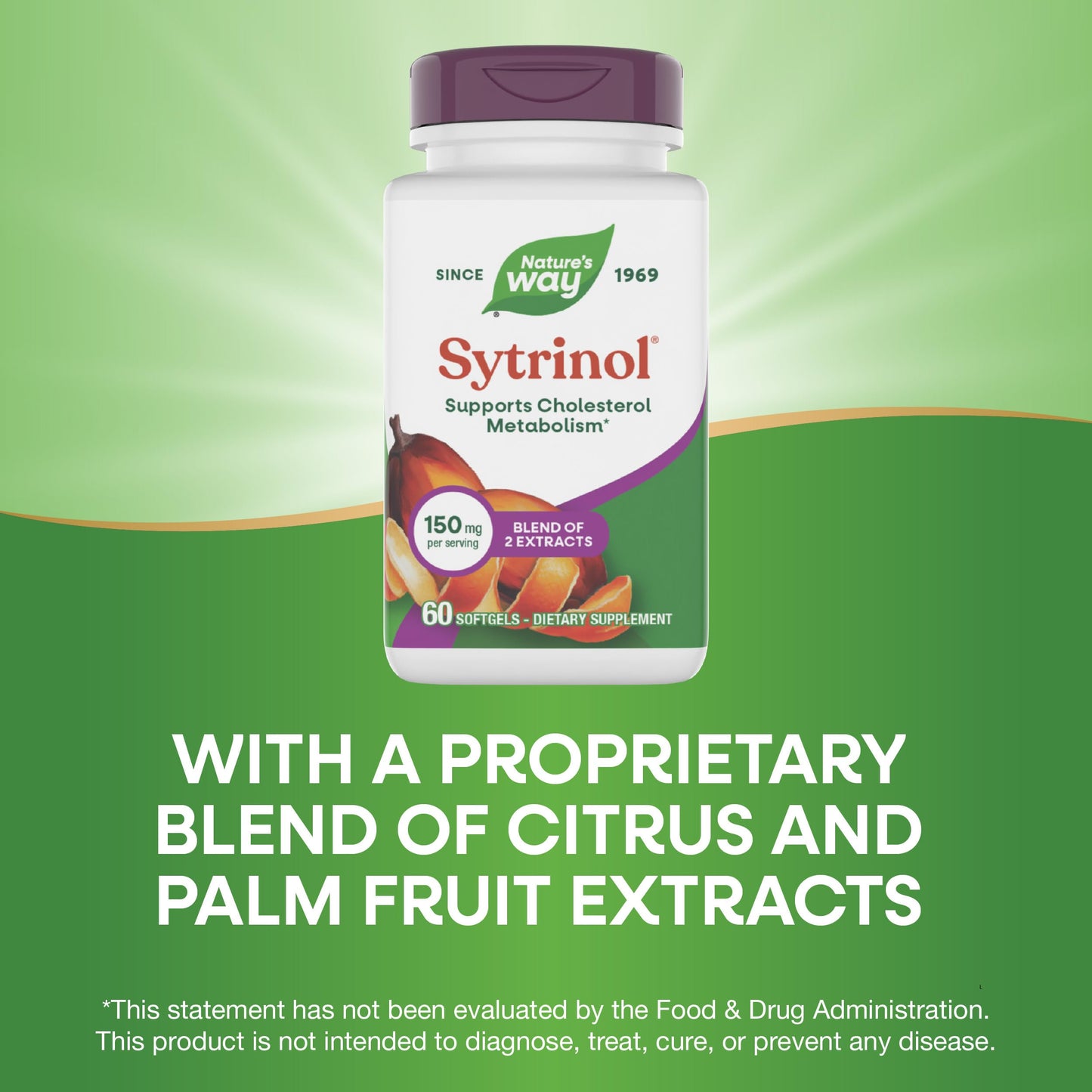 Nature's Way Sytrinol Cholesterol Control; Premium Blend; 60 Softgels Nature's WayBuy Supplements Australia