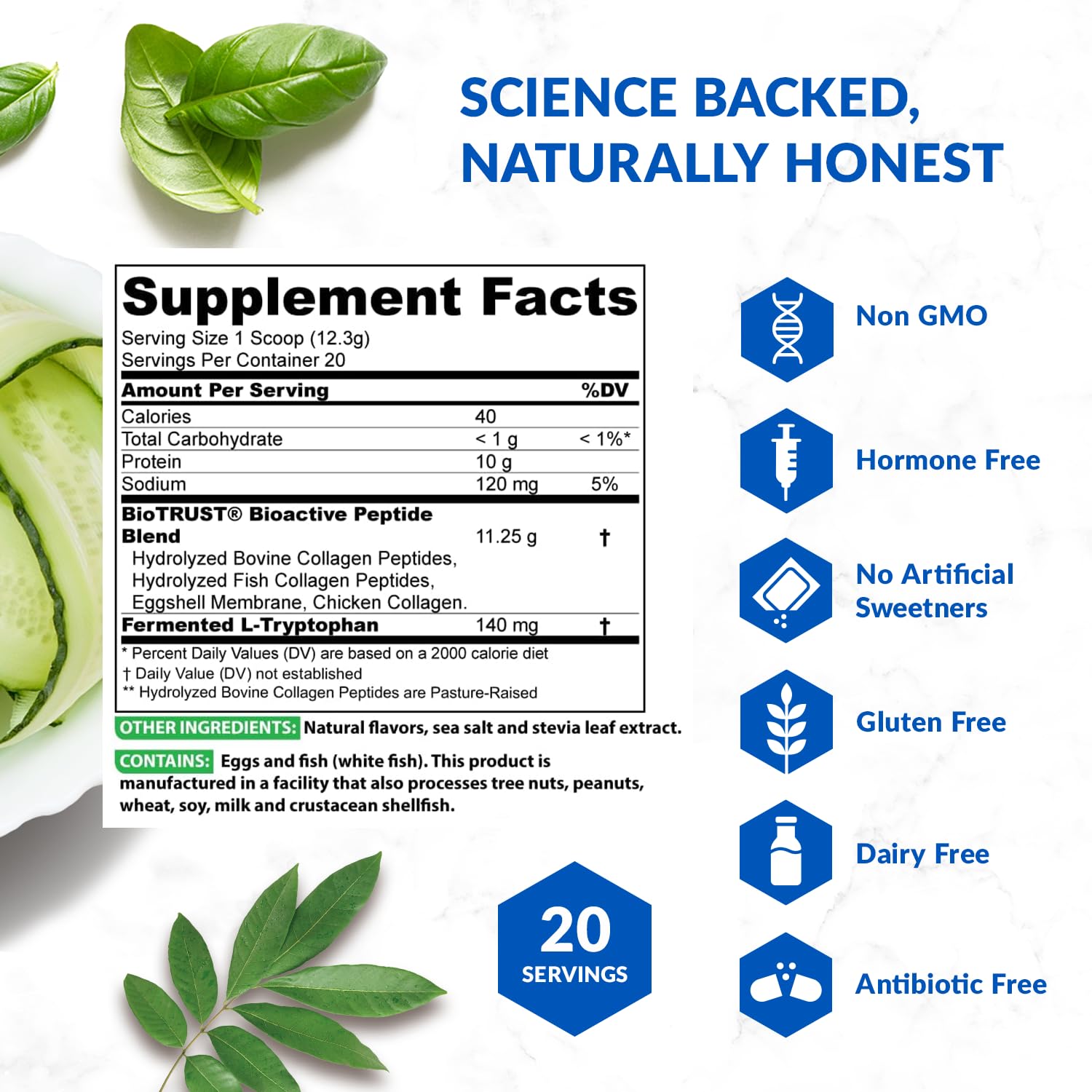 BioTrust Ageless Multi Collagen Peptides Powder – 5 Types (I, II, III, V, X) BioTrustBuy Supplements Australia