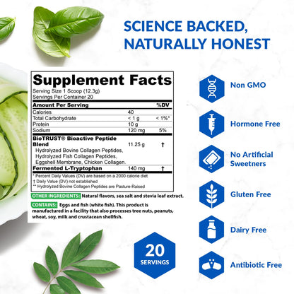 BioTrust Ageless Multi Collagen Peptides Powder – 5 Types (I, II, III, V, X) BioTrustBuy Supplements Australia