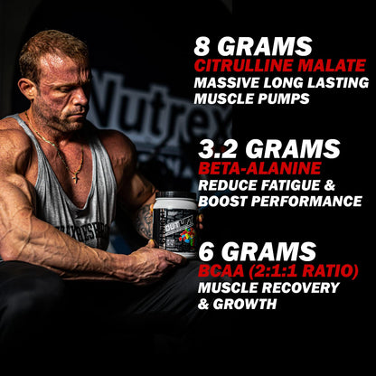 Nutrex Outlift Clinically Dosed Pre Workout Powder with Creatine, 8G Citrulline, BCAA Nutrex ResearchBuy Supplements Australia