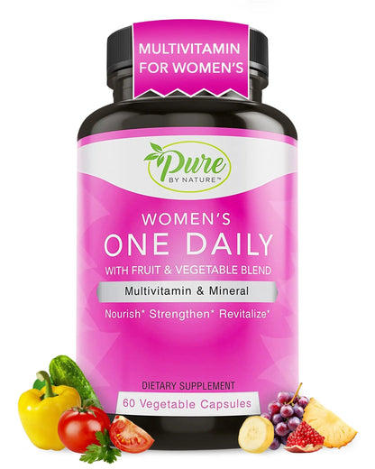 Pure By Nature One-Daily Multi-Vitamin for Women, 60 Count Pure By NatureBuy Supplements Australia