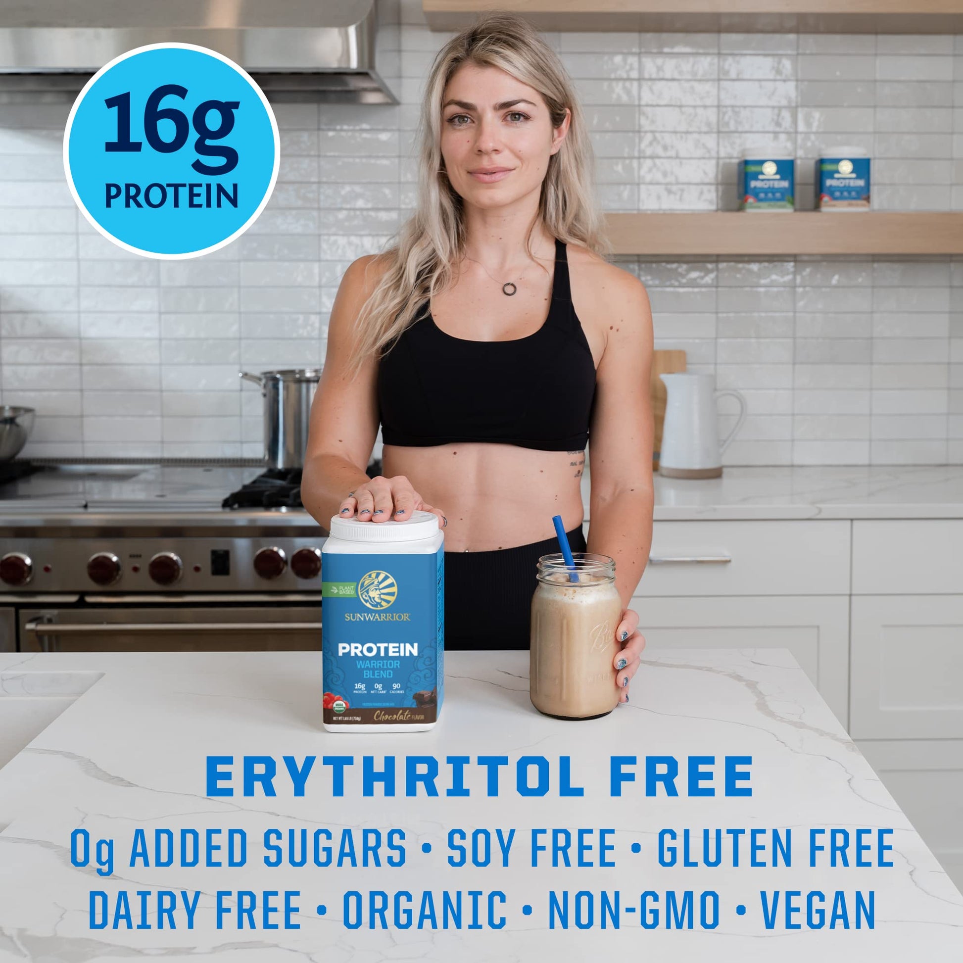 Vegan Organic Protein Powder Plant-based | BCAA Amino Acids Hemp Seed Soy SunwarriorBuy Supplements Australia