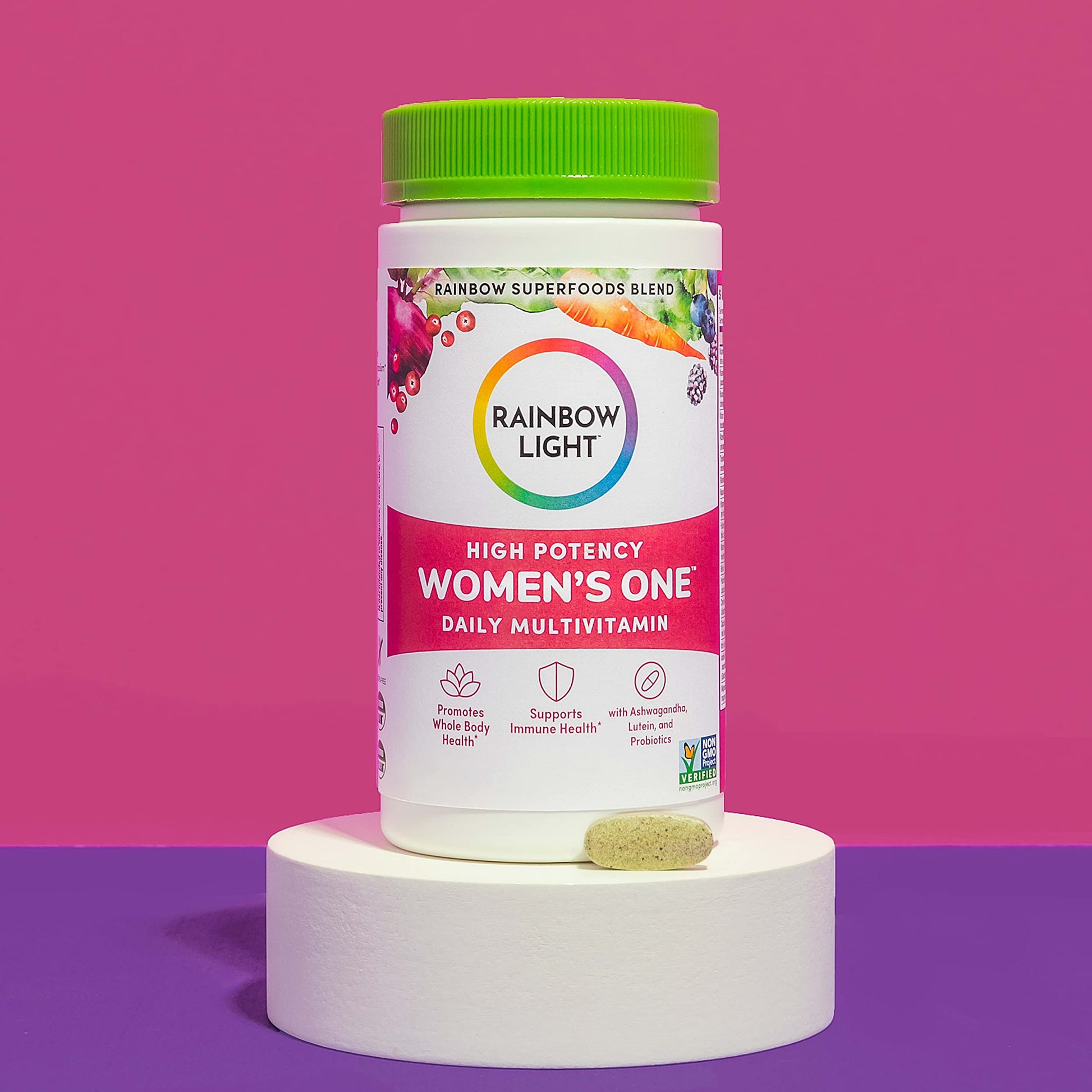 Rainbow Light Womens One High-Potency Daily Multivitamin, Womens Multivitamin Rainbow LightBuy Supplements Australia