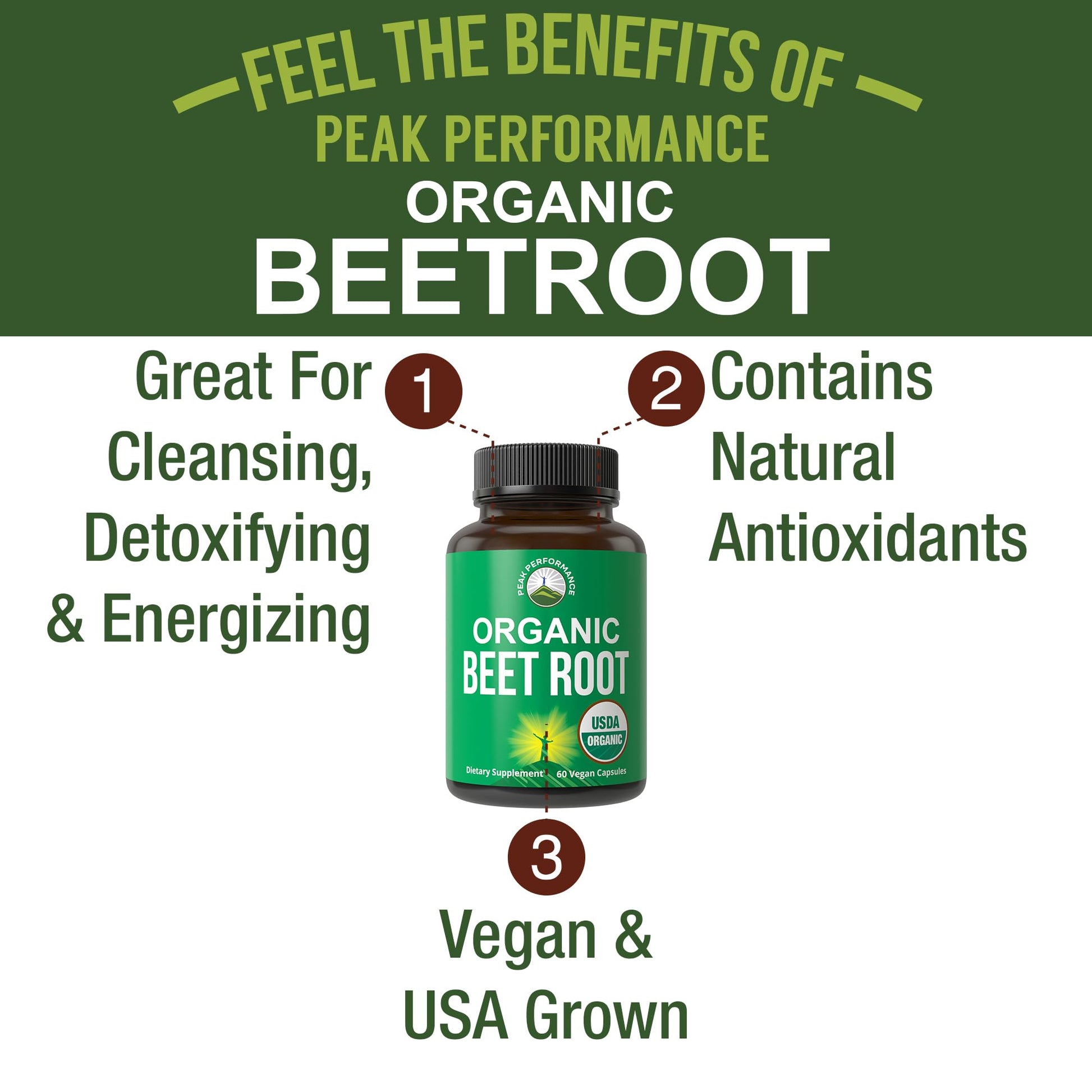 USDA Organic Beet Root Vegan Capsules. Beets Juice Powder Super Food Pills 1200 mg. Nitric Oxide Energy Boosting Beetroot Extract Capsules. Polyphenol Support Supplement for Women and Men Peak PerformanceBuy Supplements Australia