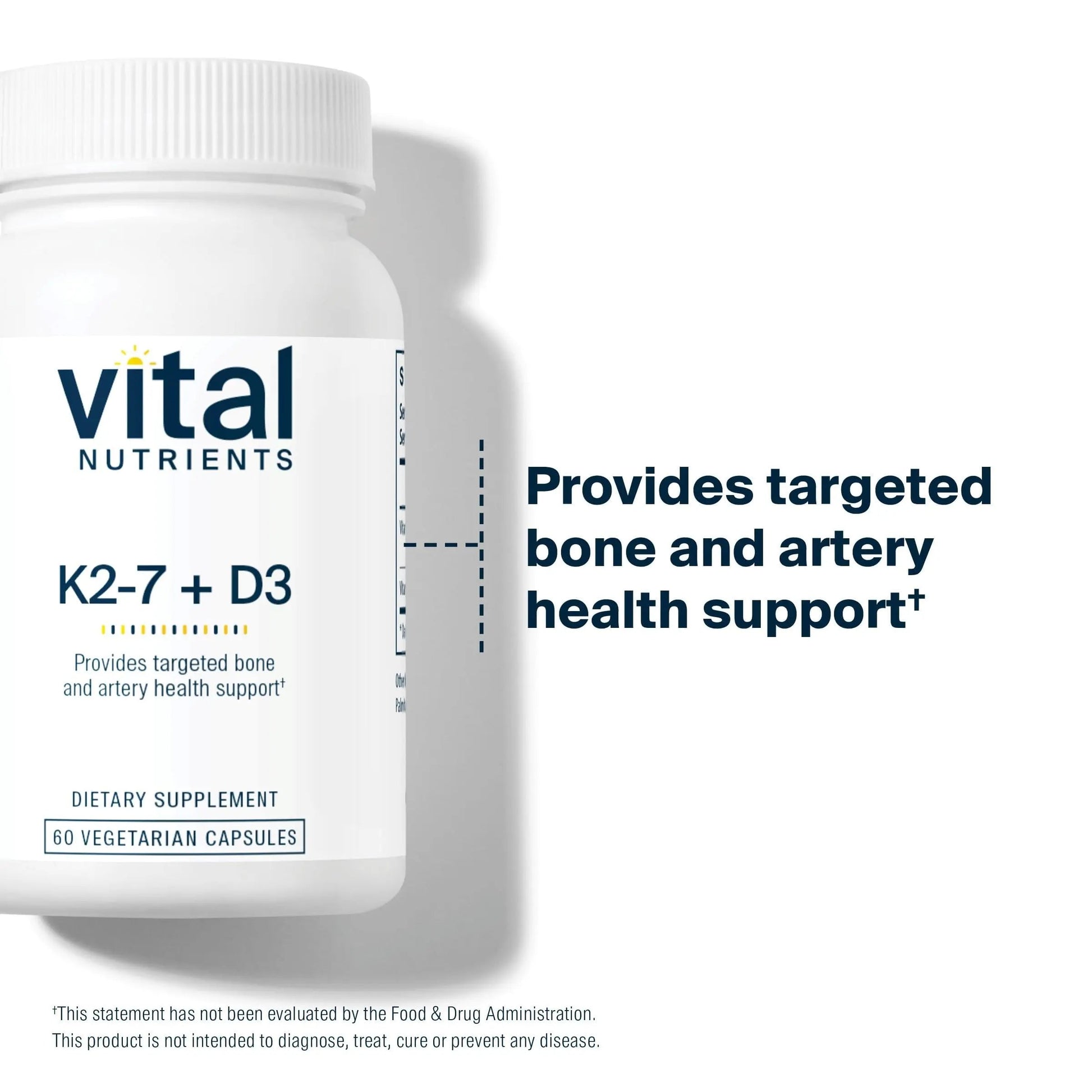 Vital Nutrients Vitamin D3 + K2-2000 IU - Vitamin D3 K2 Supplement - Vitamin D Complex for Healthy Calcium Levels Vital NutrientsBuy Supplements Australia