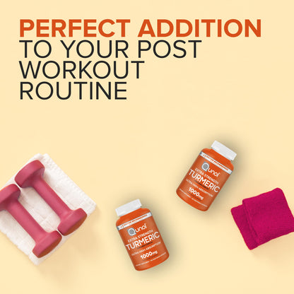 Qunol Turmeric Curcumin Supplement, Turmeric 1000mg with Ultra High Absorption QunolBuy Supplements Australia
