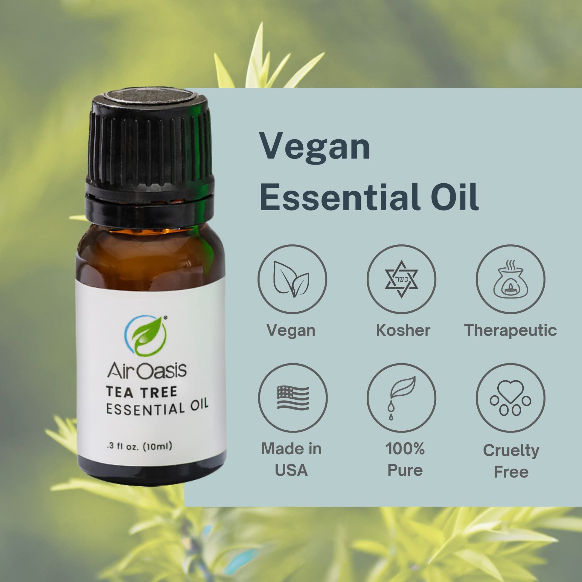 Air Oasis Premium Grade Essential Oils | 100% Pure Essential Oils Perfect for Diffuser, Humidifier Air OasisBuy Supplements Australia