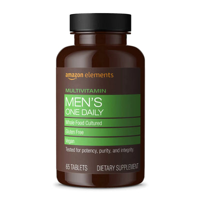 Amazon Elements Men's One Daily Multivitamin (65 Tablets) and Amazon Elements B Complex (65 Capsules) Amazon ElementsBuy Supplements Australia