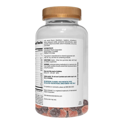 Nature's Wonder Men's Multivitamin Gummies, Supports Immune Health, Energy, Metabolism and Muscles with Vitamins A,C,D,B6,B12 Nature's WonderBuy Supplements Australia