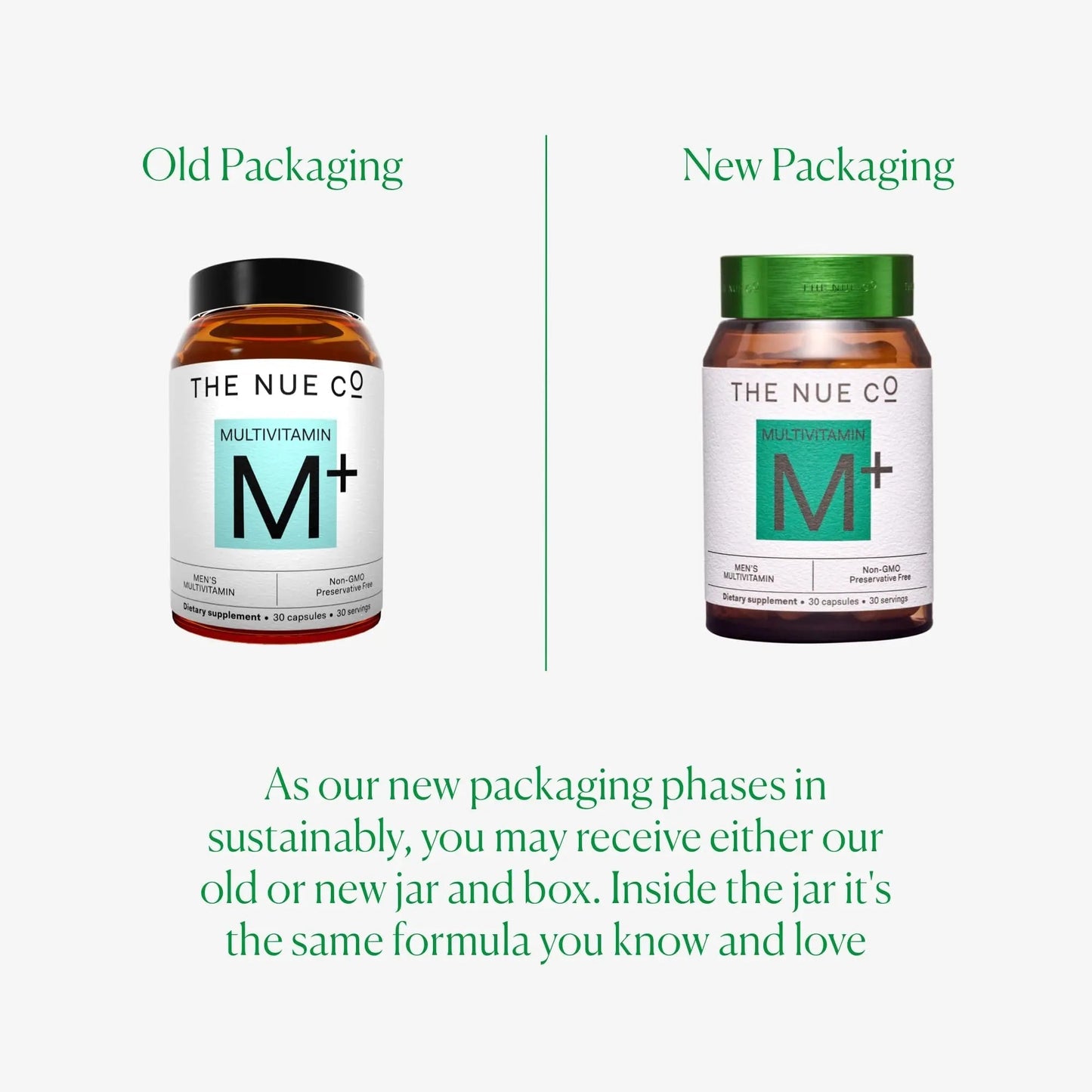 The Nue Co. Men's MULTIVITAMIN Supplement, Supports Energy, Immunity, Focus, Vegan, Gluten Free, 30 Capsules The Nue CoBuy Supplements Australia