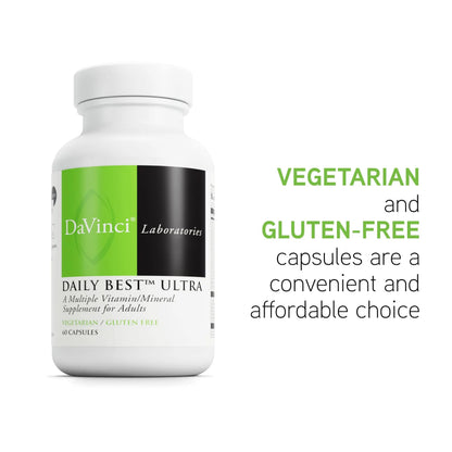 DAVINCI Labs Daily Best Ultra - Dietary Supplement to Support Cardiovascular Health, Fat Metabolism and Bone Health DAVINCIBuy Supplements Australia
