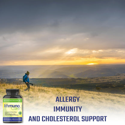Celt Immunocare 60 v-caps - Potent Seasonal Allergy Blend - Adult Immunity Support - Cholesterol Modulator - Plant Sterols Ultra Strength - 7 Key Immunity Enhancing Ingredients Celt Immuno-CareBuy Supplements Australia