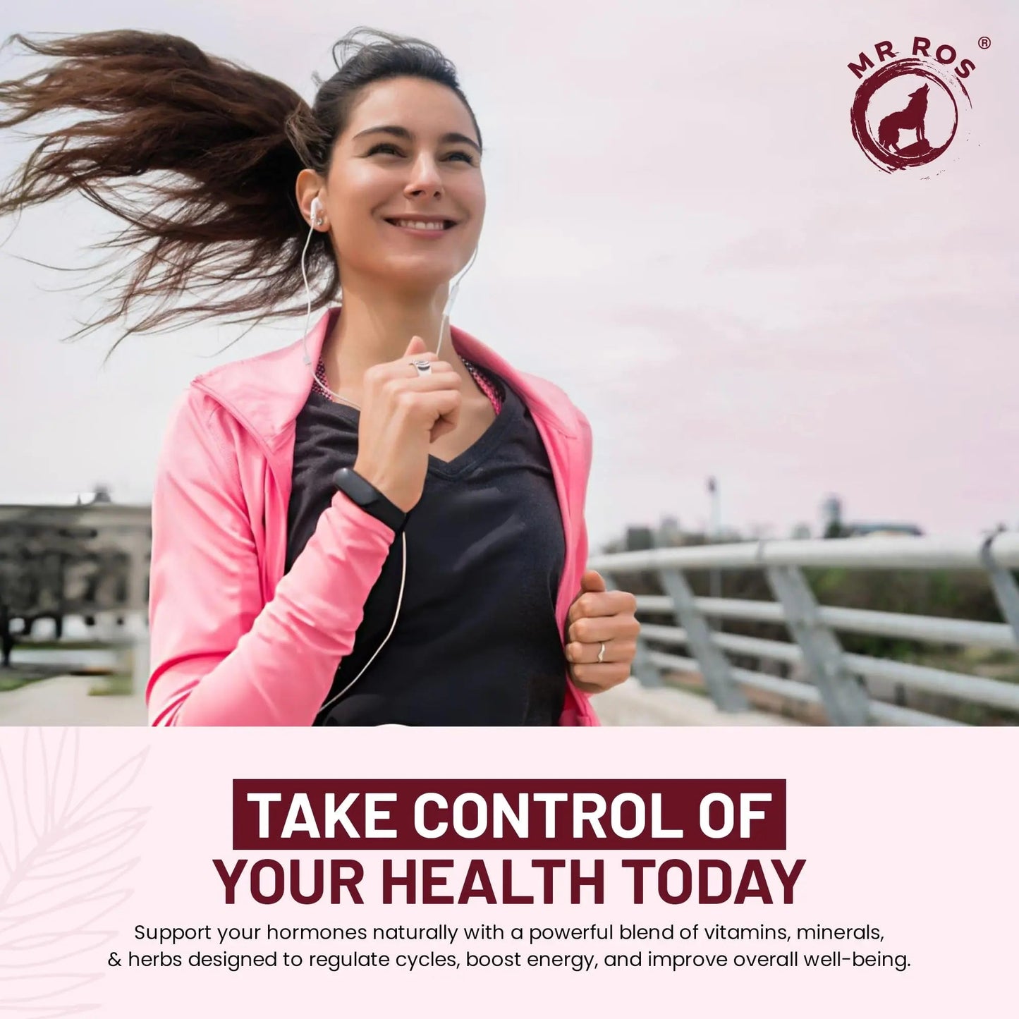 Mr Ros PCOS Multivitamin for Women – Happy Hormones Formula – Myo & D-Chiro Inositol 40:1, Omega-3, Vitamin D3, Zinc & Magnesium Mr Ros