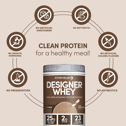 Designer Wellness, Designer Whey Protein Meal Powder with Vitamins, Minerals, and Organ Designer WellnessBuy Supplements Australia