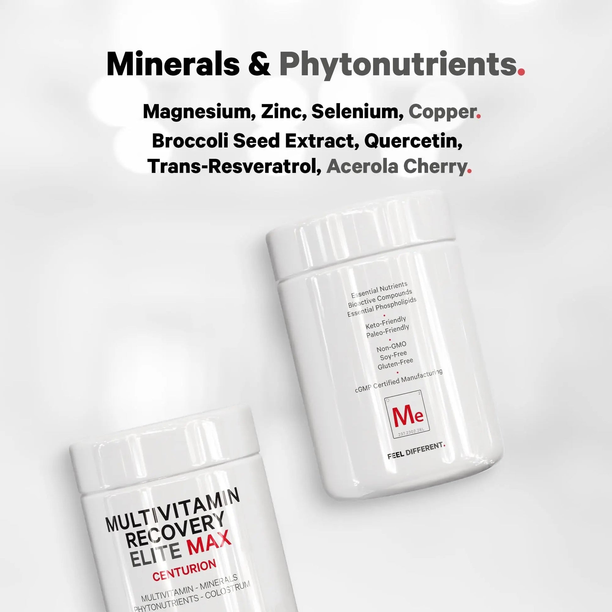 Codeage Multivitamin Recovery Elite Max Supplement - Vitamins A, C, D, E, B-Complex, Essential Minerals, Antioxidants, Colostrum Codeage