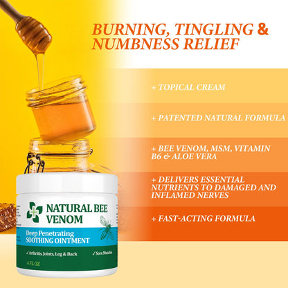 Cedonivor Bee Venom Joint and Bone Therapy Cream, New Bee Venom Gel, Specializes in Muscle Soothing, for All Parts of The Body, for Men & Women CedonivorBuy Supplements Australia