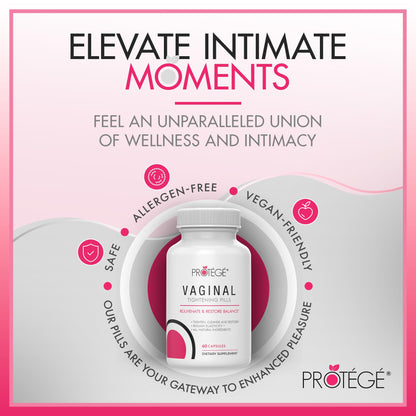 Protege Premium Vaginal Tightening Pills - Vaginal Tightening Products for Women - Vaginial Rejuvenation Protege BeautyBuy Supplements Australia