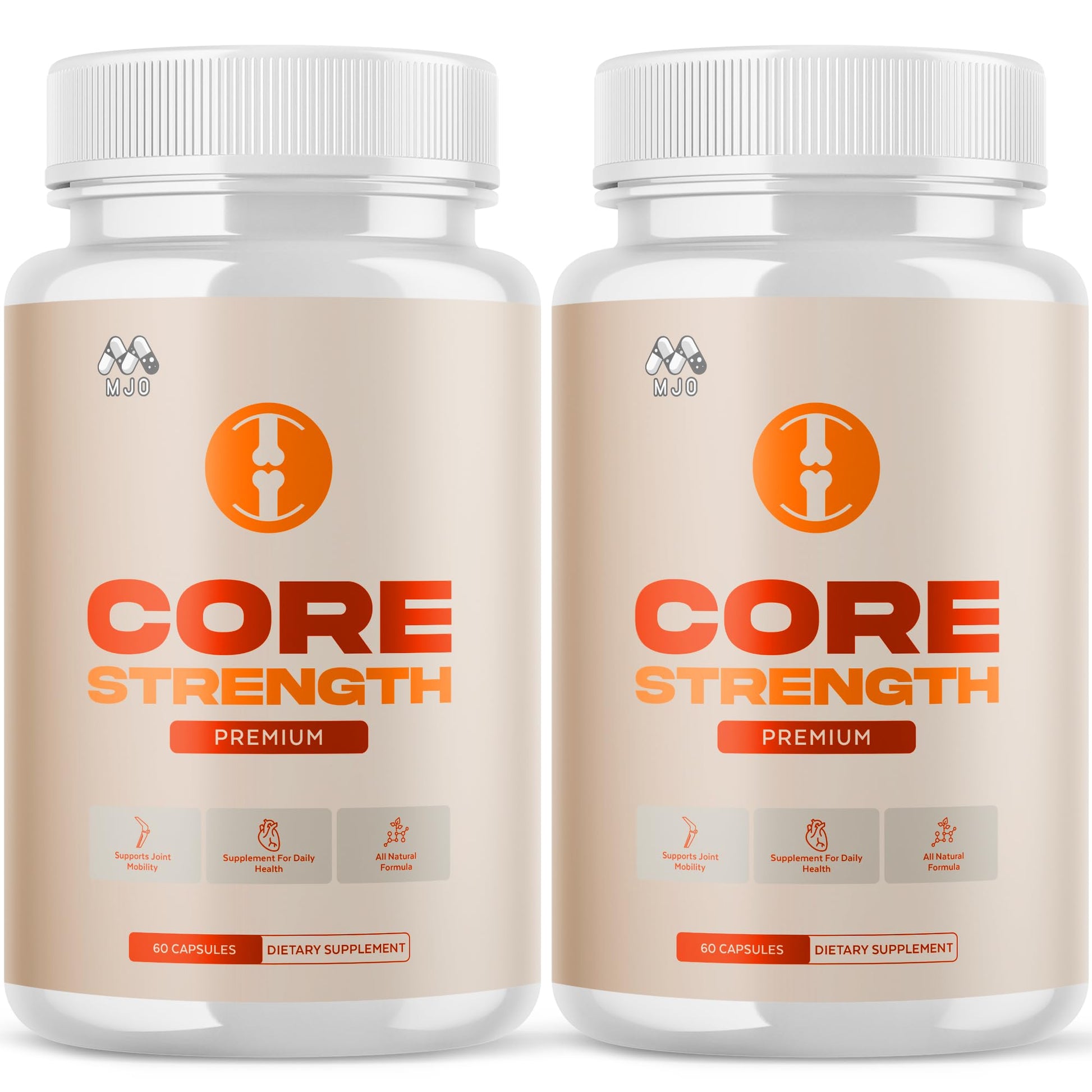 (2 Pack) Core Strength Supplement for Joint Support, Official Core Strength Joint Pills with All Natural Ingredients, Advanced Health & Wellness Support with Max Strength Multivitamins (120 Capsules) MJOBuy Supplements Australia