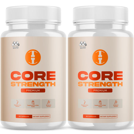 (2 Pack) Core Strength Supplement for Joint Support, Official Core Strength Joint Pills with All Natural Ingredients, Advanced Health & Wellness Support with Max Strength Multivitamins (120 Capsules) MJOBuy Supplements Australia
