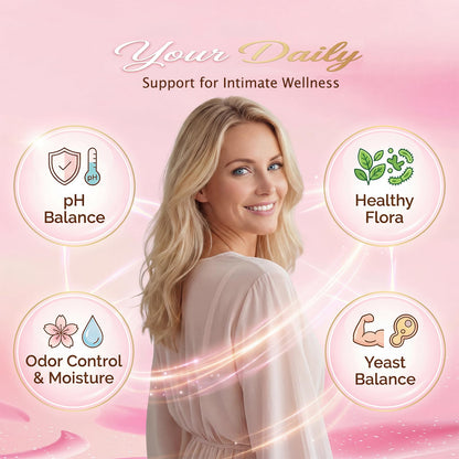 Premium Feminine Balance Gummies for Women - 60 Gummies, Hawaiian Pineapple Flavor - with Probiotics & Vitamin C - Supports Feminine Wellness & Healthy Balance - Gluten Free, Vegan（30 Servings）（Q2） QZQHUABuy Supplements Australia