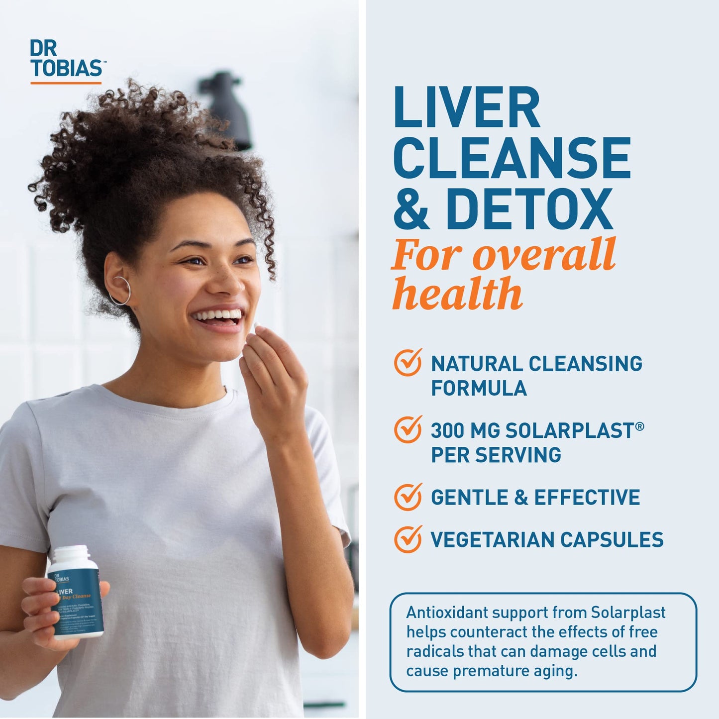 Dr. Tobias Liver 21 Day Cleanse, Herbal Liver Detox Cleanse with Solarplast, Artichoke Dr. TobiasBuy Supplements Australia
