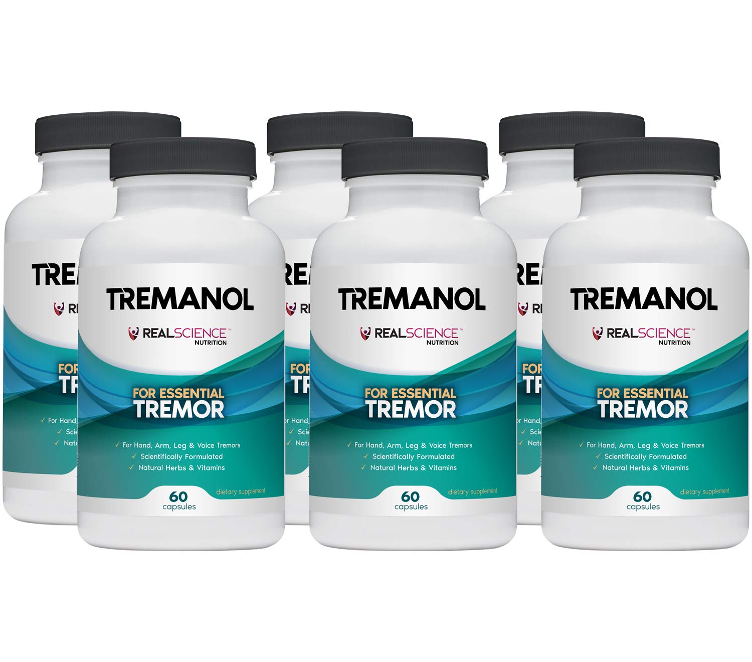 Tremanol Natural Aid Herbal Supplement – Includes Vitamin B2 & B12, Passionflower & Skullcap – 60 Caps (Pack of 6) – Made in USA TremanolBuy Supplements Australia