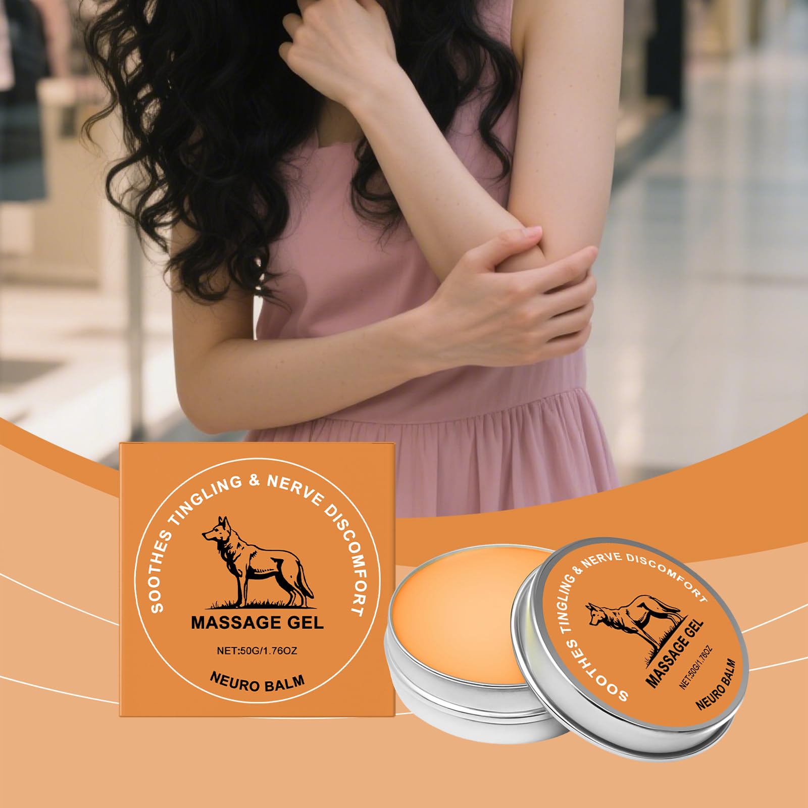 The wolf Neuro Balm, Muscle and Joint Builder Balm, Joint Activities Throughout The Body，Natural Joint Care Soothing Massage Cream，Daily Joint & Muscle Care GenericBuy Supplements Australia