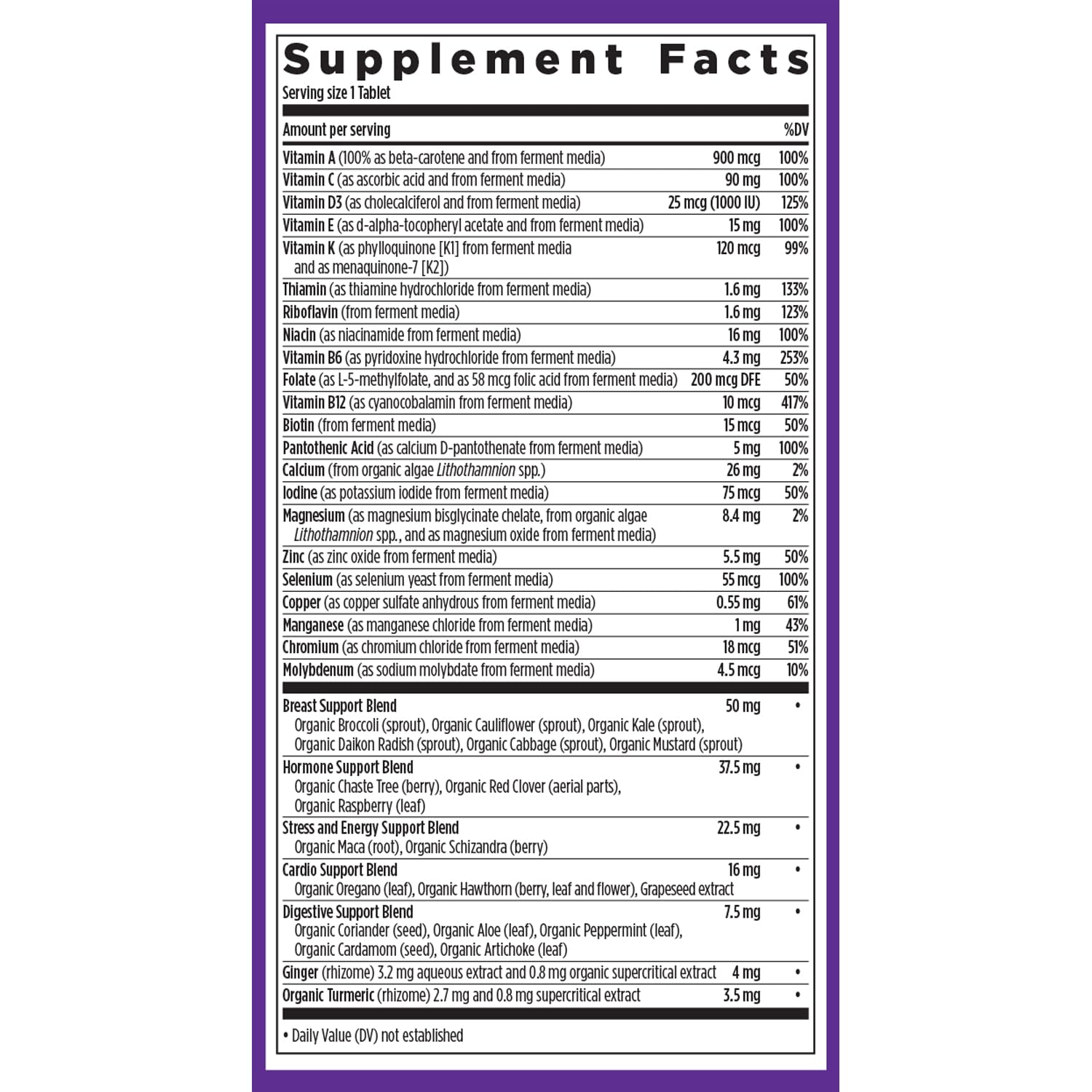 New Chapter Women's Multivitamin 40 Plus for Energy, Healthy Aging + Immune Support with 20+ Nutrients New ChapterBuy Supplements Australia