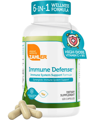 Zahler Immune Defense, Immune System Support, Certified Kosher, 120 Capsules ZahlerBuy Supplements Australia