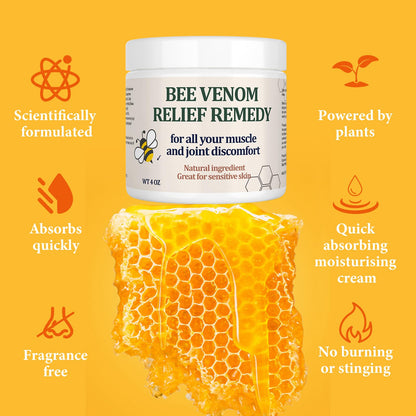 KOKOMAANE Bee Venom Muscle Cream, Maximum Strength Joint & Bone Soothing Ointment, for Shoulder, Back, Neck, Hands, Knuckle, Elbow, Feet, Leg, Knees, Ankle, Arthritis, Meniscus, for Adults, Elder KOKOMAANEBuy Supplements Australia