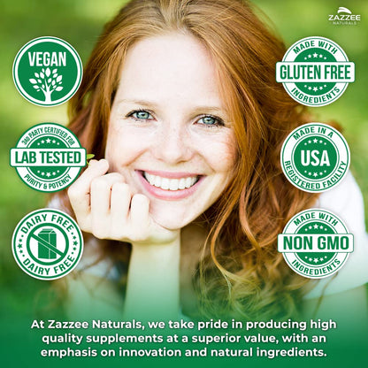 Zazzee White Kidney Bean 10:1 Extract, 18,000 mg Strength, 200 Vegan Capsules, Over 2 Month Supply ZazzeeBuy Supplements Australia