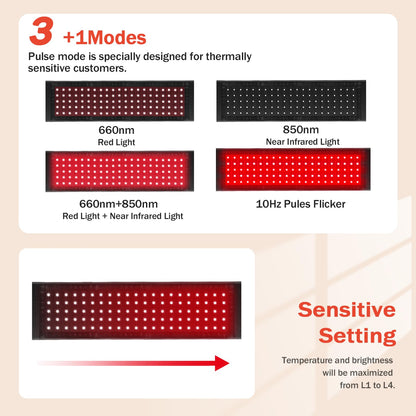 Red Light Therapy for Body, Infrared Light Therapy for Shoulder Waist Muscle Pain Relief GMOWNWBuy Supplements Australia
