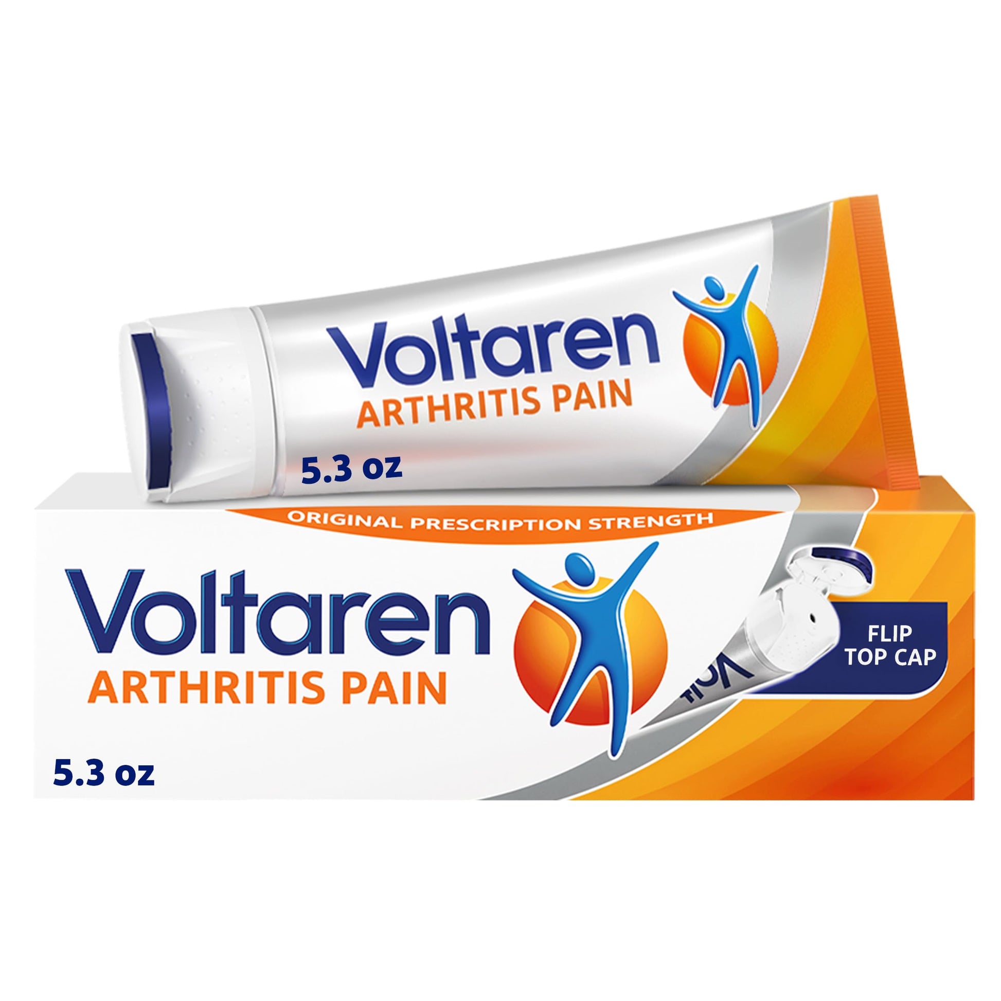 Voltaren Arthritis Pain Relief Gel, Diclofenac Sodium, 1% (NSAID), Clinically Proven Powerful Pain Reliever with Easy Open Flip Top Cap, No Prescription Needed, 5.3oz VoltarenBuy Supplements Australia