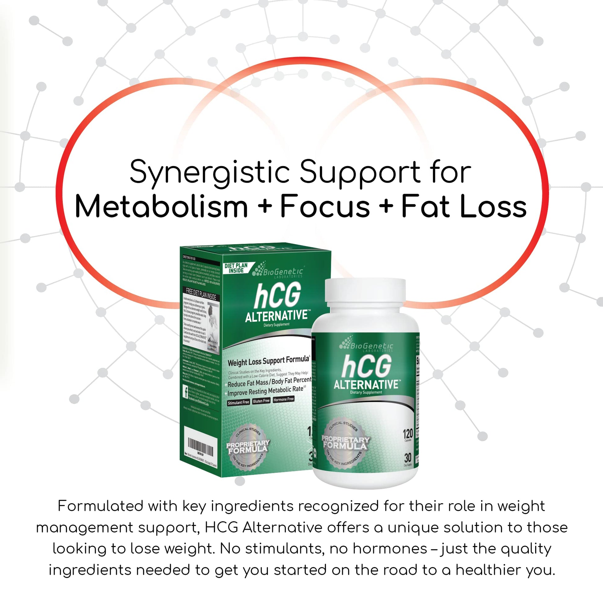 BioGenetic Laboratories hCG Alternative - Weight Loss Pills and Fat Burner BioGenetic LaboratoriesBuy Supplements Australia