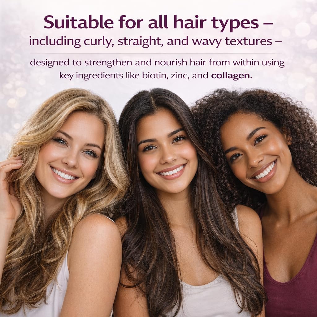 Grab The Gold Hair Skin & Nails Vitamins for Women | Gummies with 6000mcg Biotin & Collagen | 10 Essential Vitamin & Minerals | Gluten-Free, Non-GMO, Passion Fruit Flavor | 1 Month Supply, Made in USA Grab The GoldBuy Supplements Australia