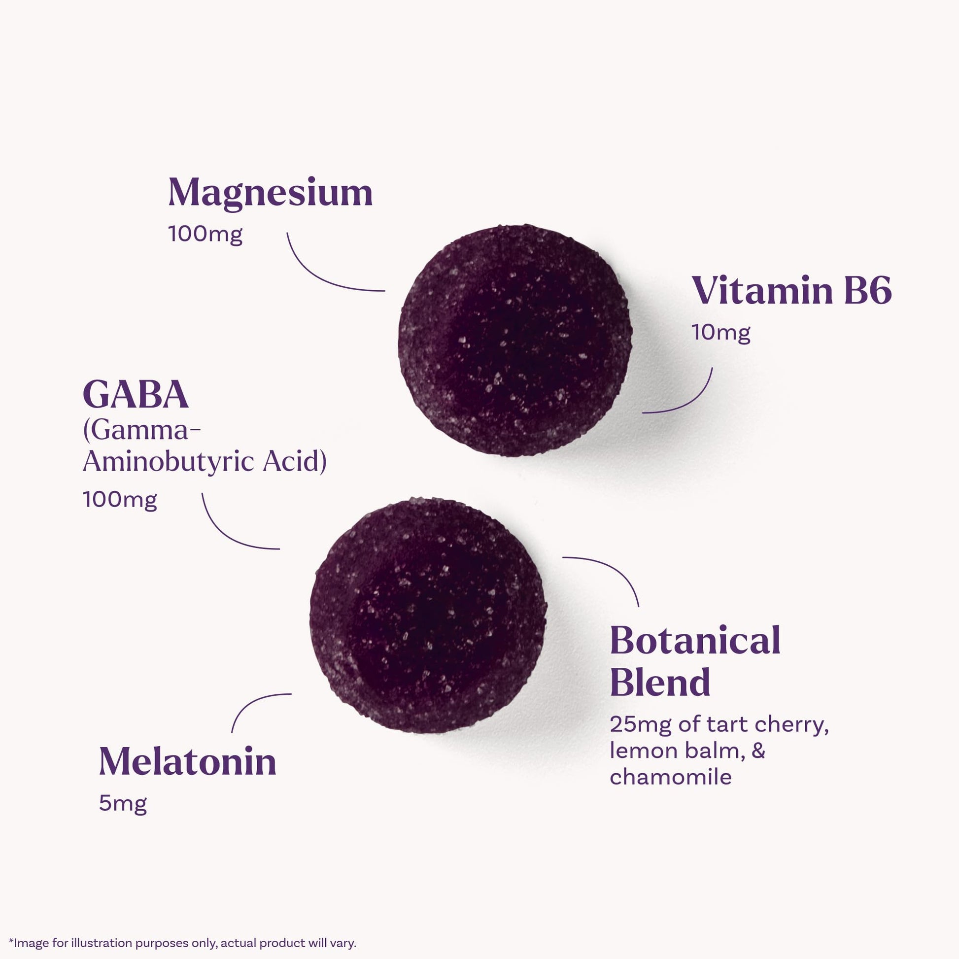 Natrol Sleep + Restore Magnesium Glycinate Blend Gummies with Melatonin 5mg - Calm Magnesium with GABA, Botanical Blend, Cherry Flavor, 60 Gummies NatrolBuy Supplements Australia