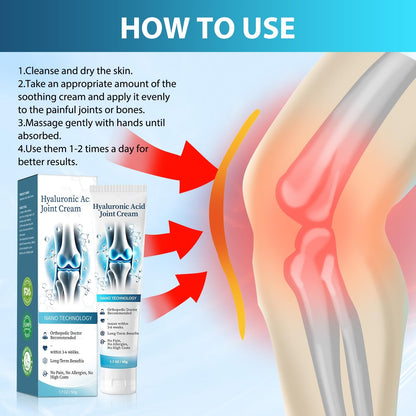 2 PCS Hyaluronic Acid Joint R-epair Gel, Soothing Massage Gel, Quickly Relieve Joint discomfort for Back, Neck, Kne, Soothing Relief for Dry, Cracked Skin Joint Activities Throughout The Body SANZHUANBuy Supplements Australia