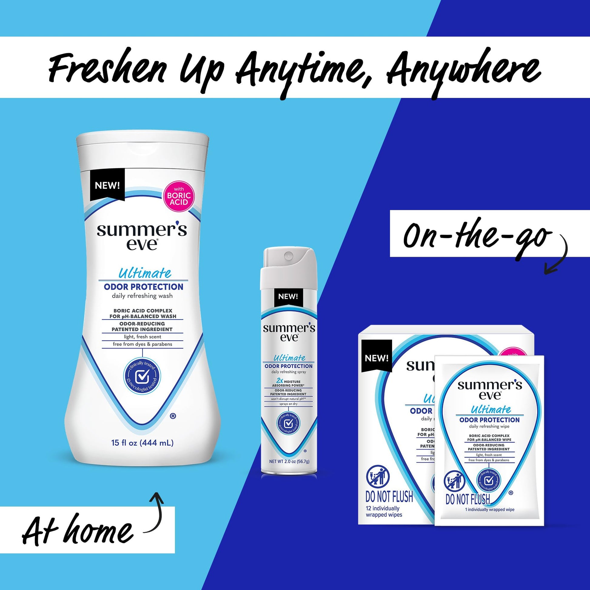 Summer's Eve, Ultimate Odor Control, Feminine Body Wash with Boric Acid, Removes Odor Summer's EveBuy Supplements Australia