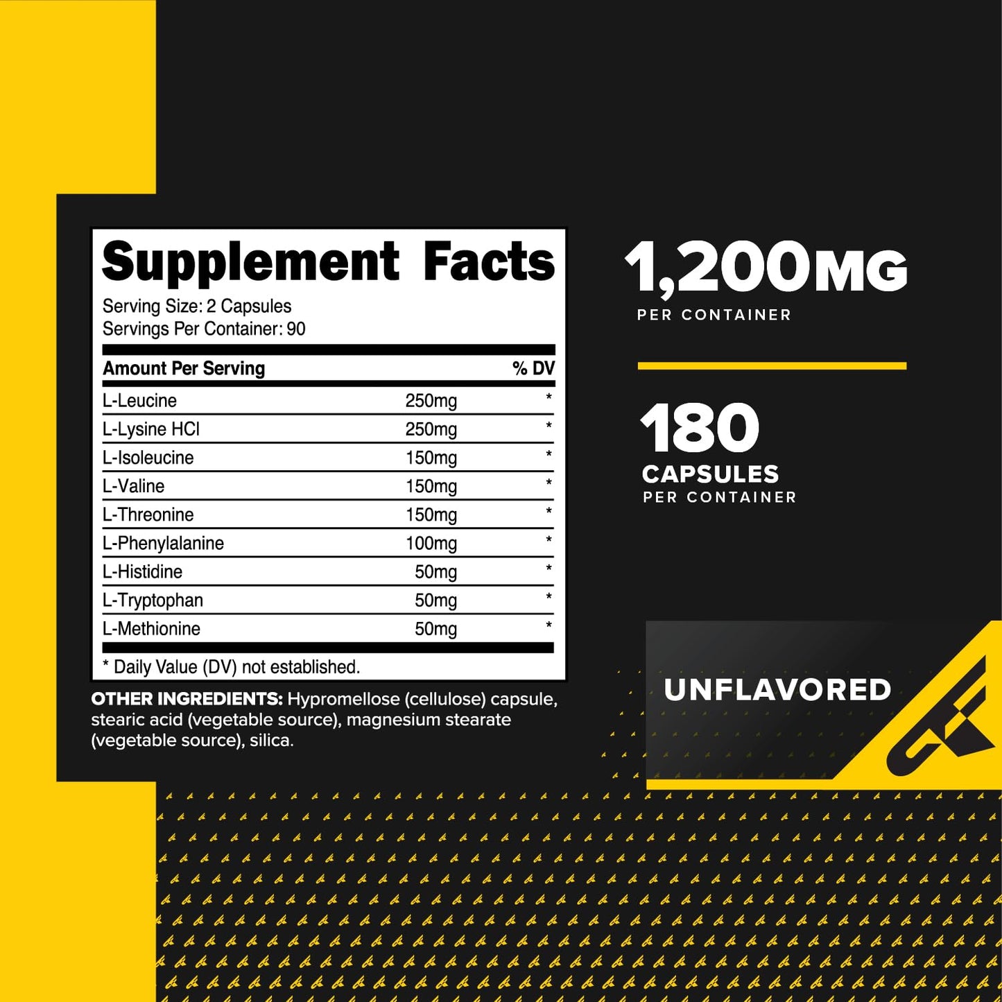 Primaforce EAA Capsules 1200mg, 180 Capsules, 90 Servings - Essential Amino Acids - Non-GMO, Gluten Free & Vegitarian Friendly PrimaforceBuy Supplements Australia