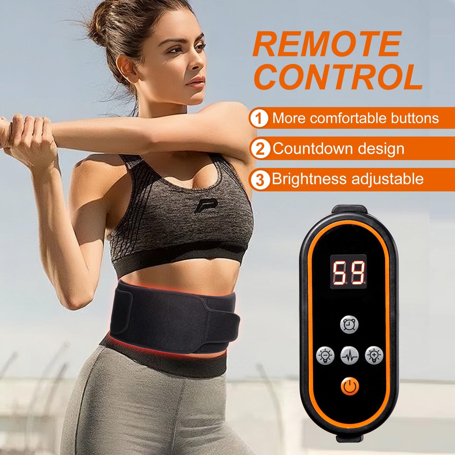 EquiZen Red Light Therapy Belt - Red Light Therapy for Body, Infrared Light Therapy Device EquiZenBuy Supplements Australia